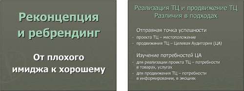 Реконструкция и ребрендинг. От «плохого» имиджа к «хорошему»