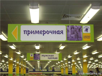 Картинка. Навигация в магазине ТЦ офисе. Системы навигации и информации. Разработка и изготовление.