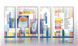 Layout developing for advertising