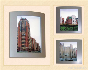 Picture. Outdoor advertising manufacturing facility Moscow. Examples of our work.  Advertising interior decoration.