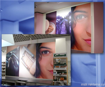 Picture. Window Advertising. Windows and advertising. Examples of work.