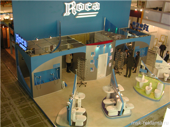 Picture. Exhibition stand designers. Examples of work. Exhibition design.