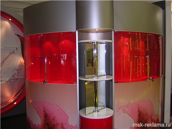 Picture. Design and construction. Examples of work. Exhibition design.