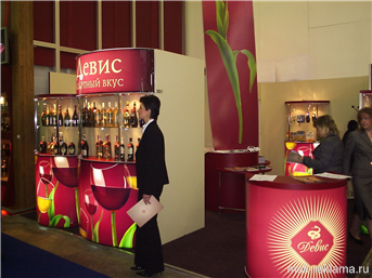 Picture. Exhibition contractor. Examples of work. Exhibition design.