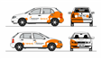 Moscow advertising on transport image